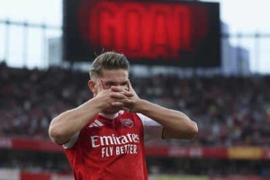Premier League: New boy Viktor Gyokeres scores twice; injuries to Bukayo Saka, Martin Odegaard sour Arsenal rout of Leeds