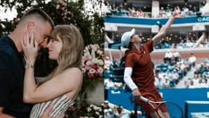Watch: Taylor Swift's engagement news interrupts Jannik Sinner's US Open match