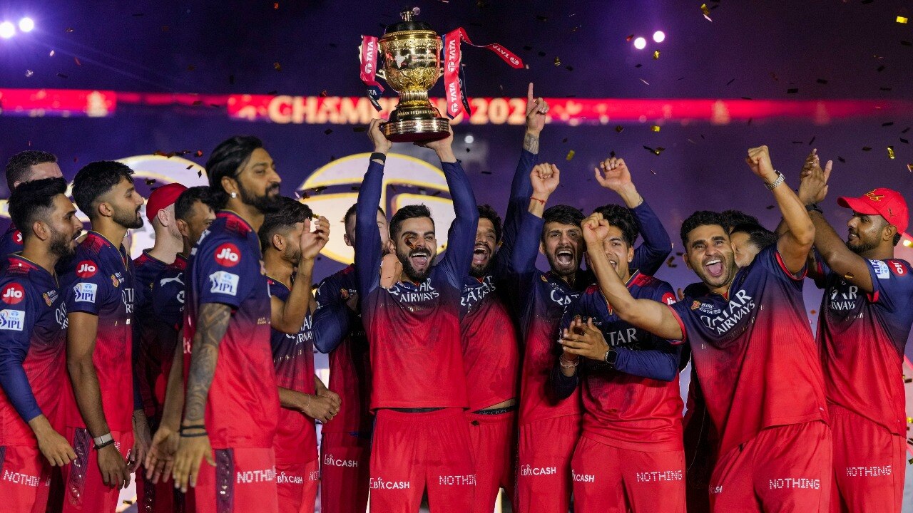 Royal Challengers Bengaluru (RCB) team IPL 2025 Celebrations